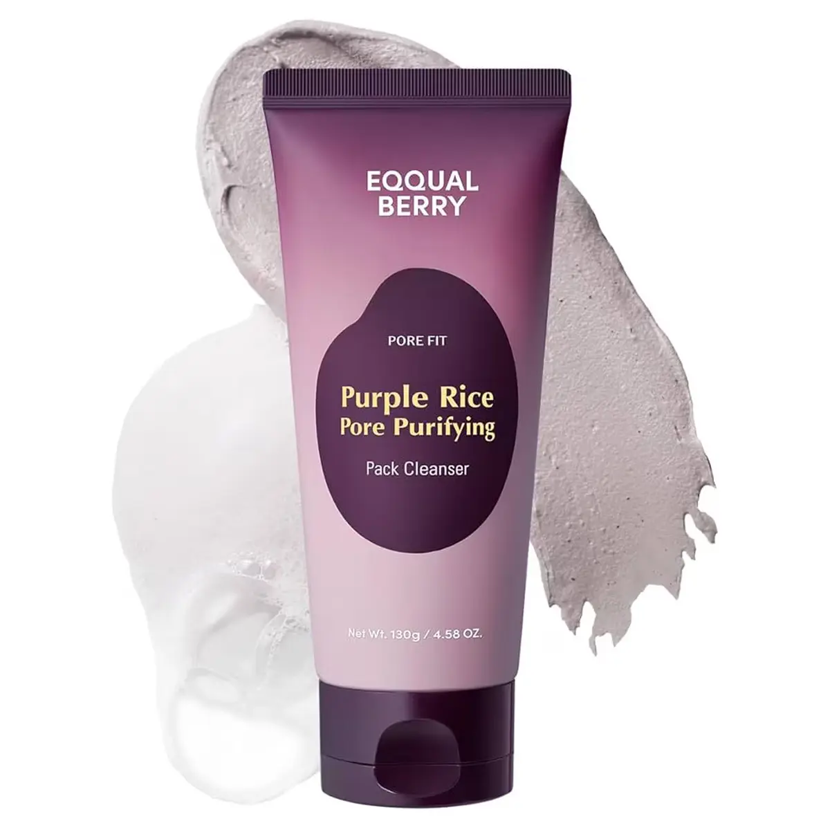 Eqqual Berry Purple Rice Pore Cleanser 130 gm - view 1