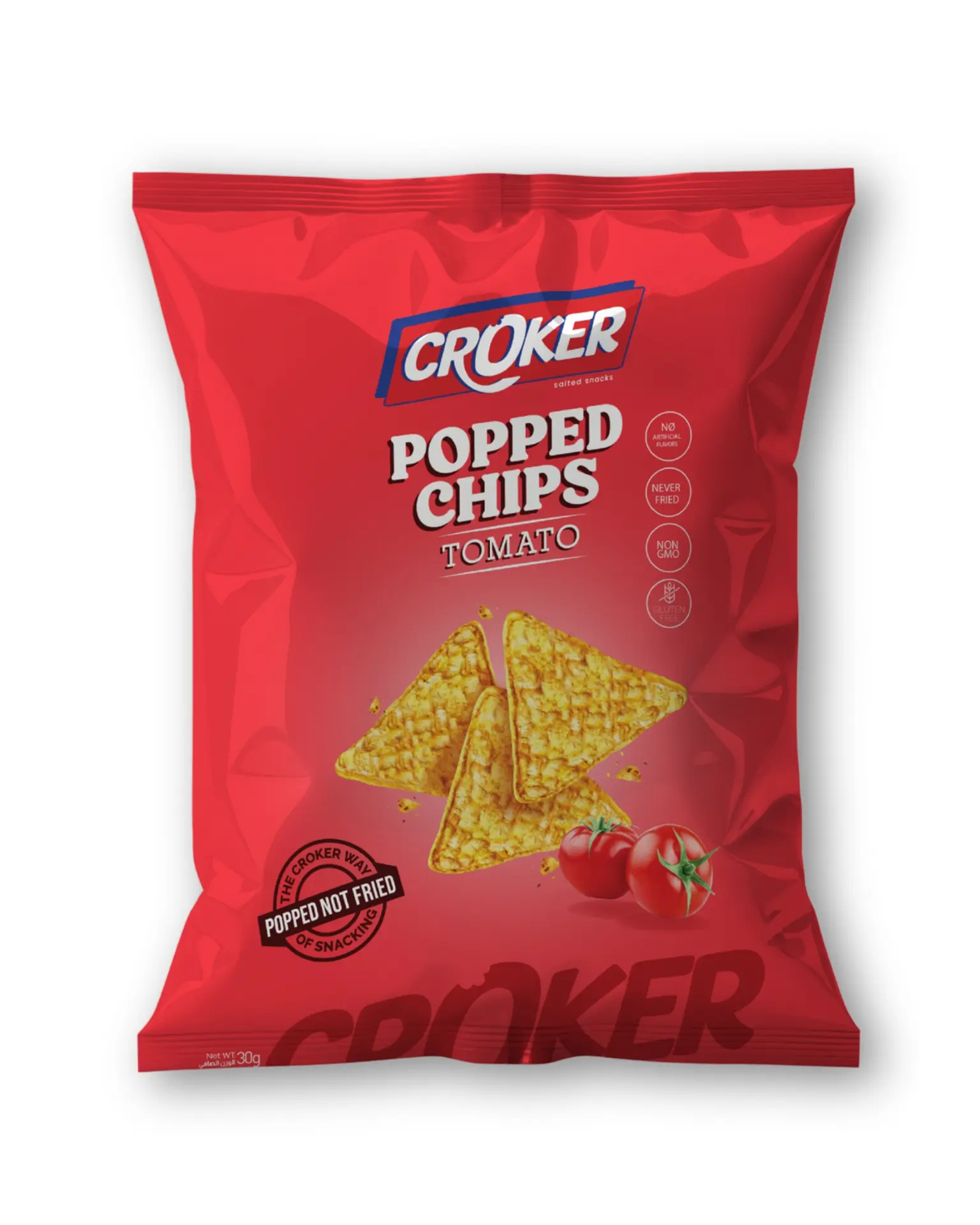 Croker Popped Chips Tomato 30 gm - view 1