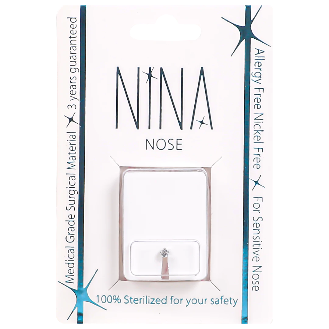 Nina White Nose Birthstars Crystal 
