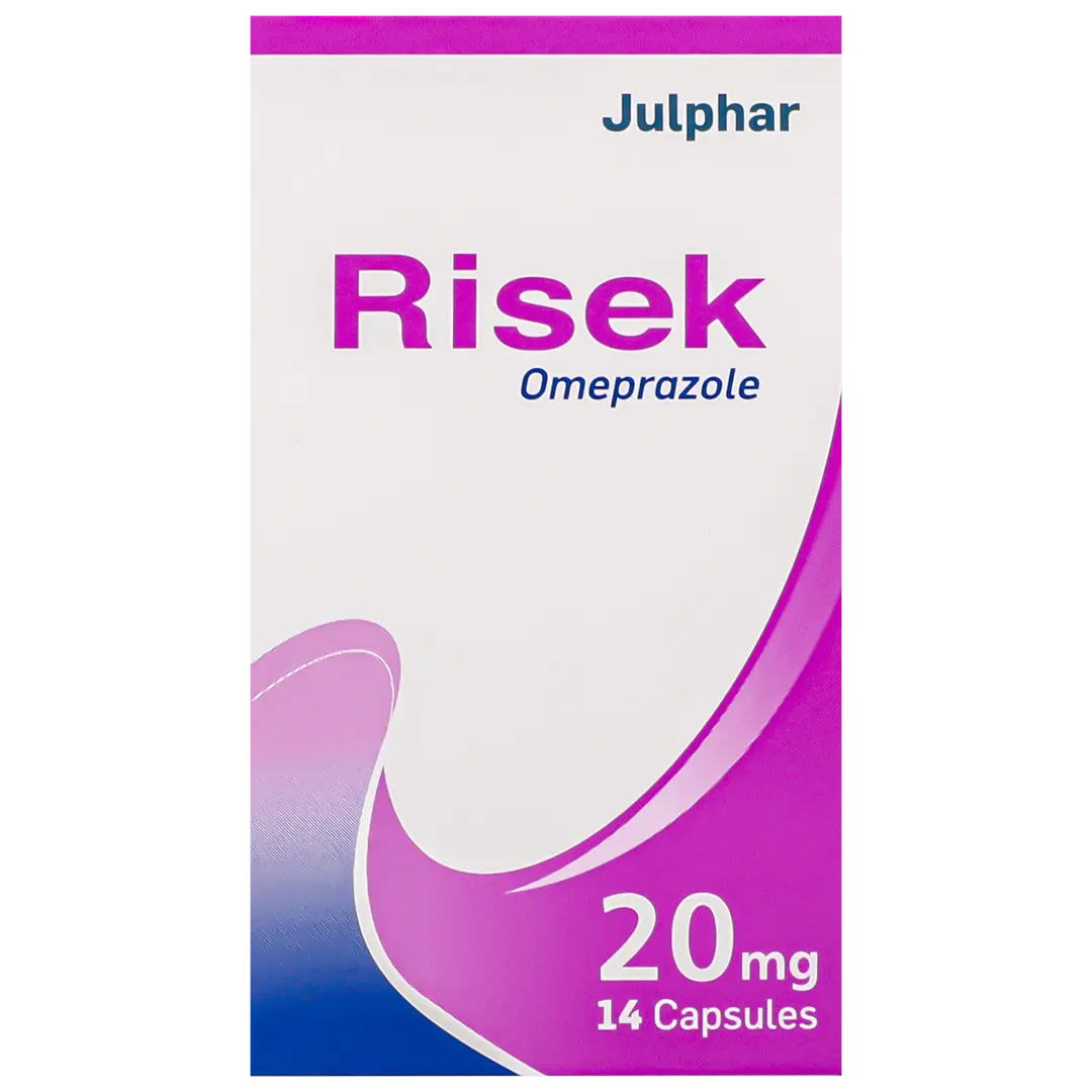 Risek 20 mg 14 Tablets - view 3