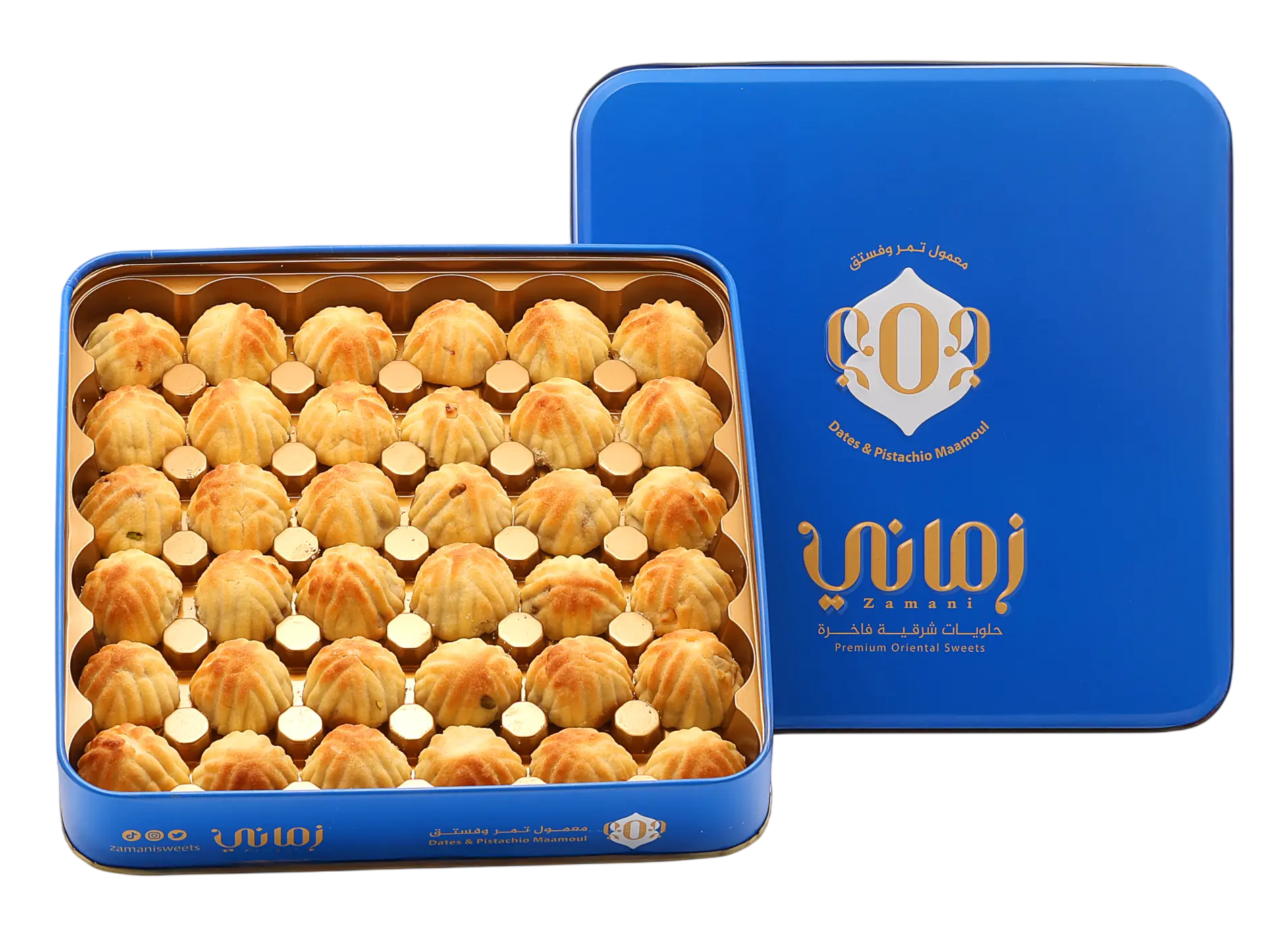 Zamani Dates & Pistachio Maamoul 700 gm - view 1