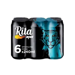  Rita Blue Soft Drink 6 pcs 240 ml