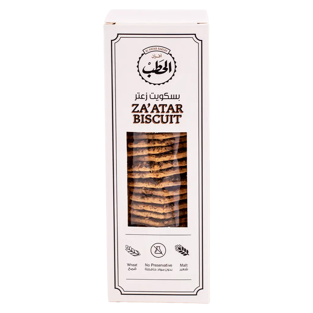 Al Hatab Zaatar Biscuit 100 gm - view 2