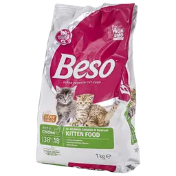 Beso Dry Food for Kittens Chicken 1 kg