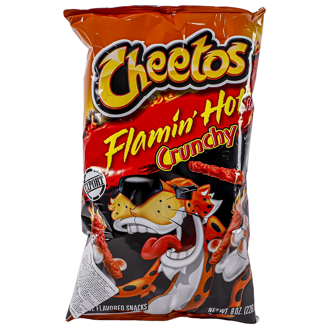 Cheetos Crunchy Flamin Hot 226 gm