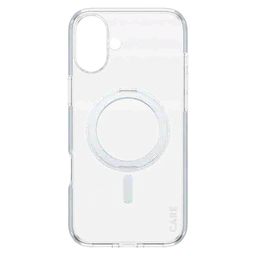 Panzerglass Feature Case Transparent With  Silver Kickstand and  Magsafe Iphone 16 Plus