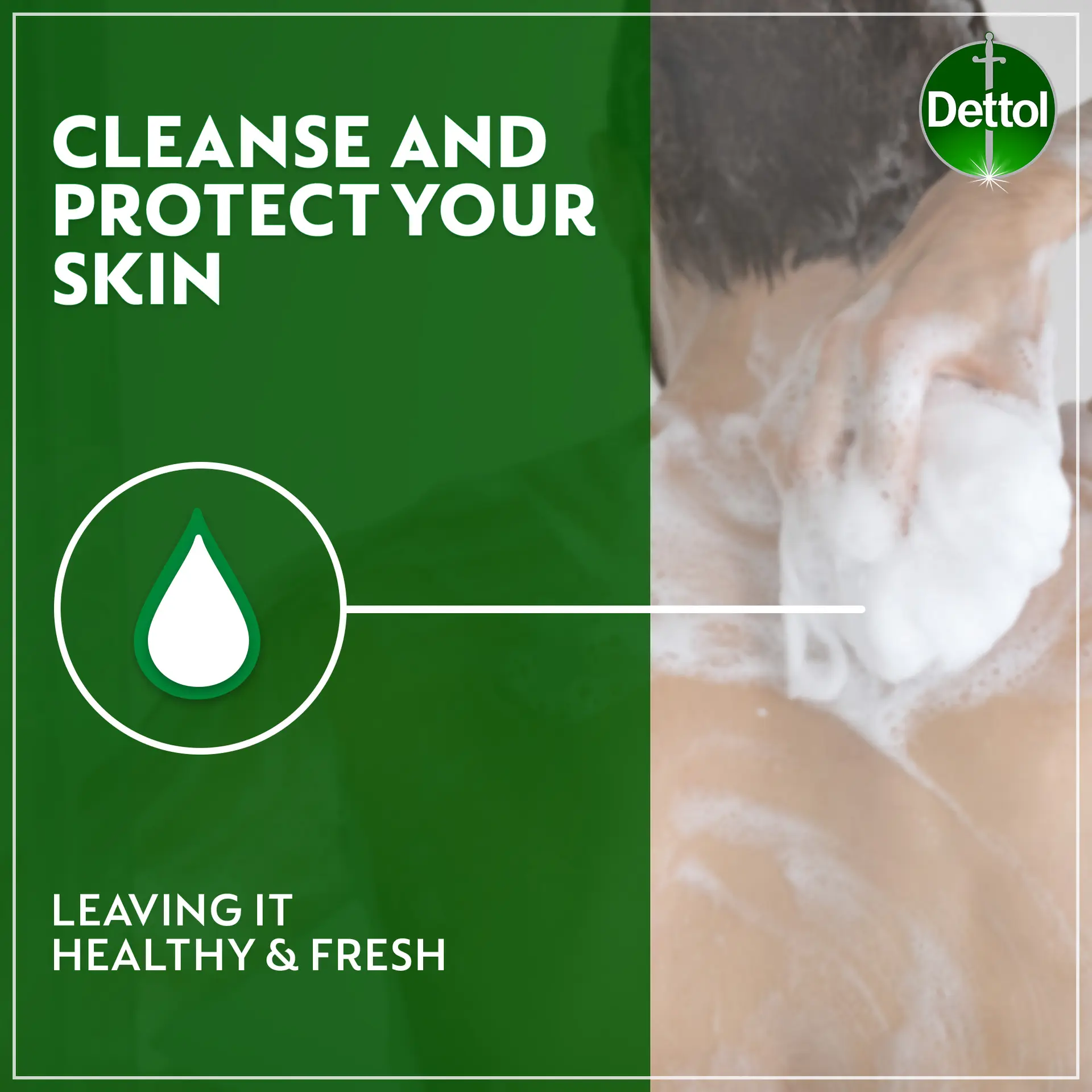 Dettol Sensitive Shower Gel and Body Wash Lavender and White Musk Scent 700 ml - view 4