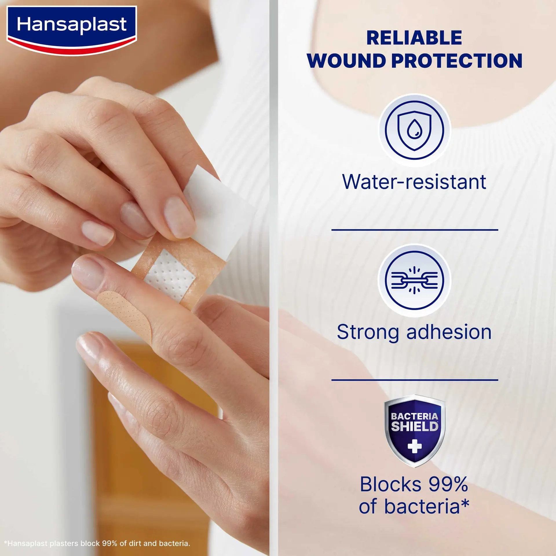 Hansaplast Universal Plasters Aqua Protect 40 Strips - view 2