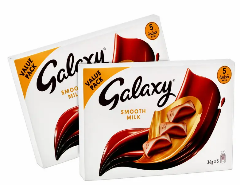 Galaxy Chocolate Smooth Milk 36GmX5X2 - view 1