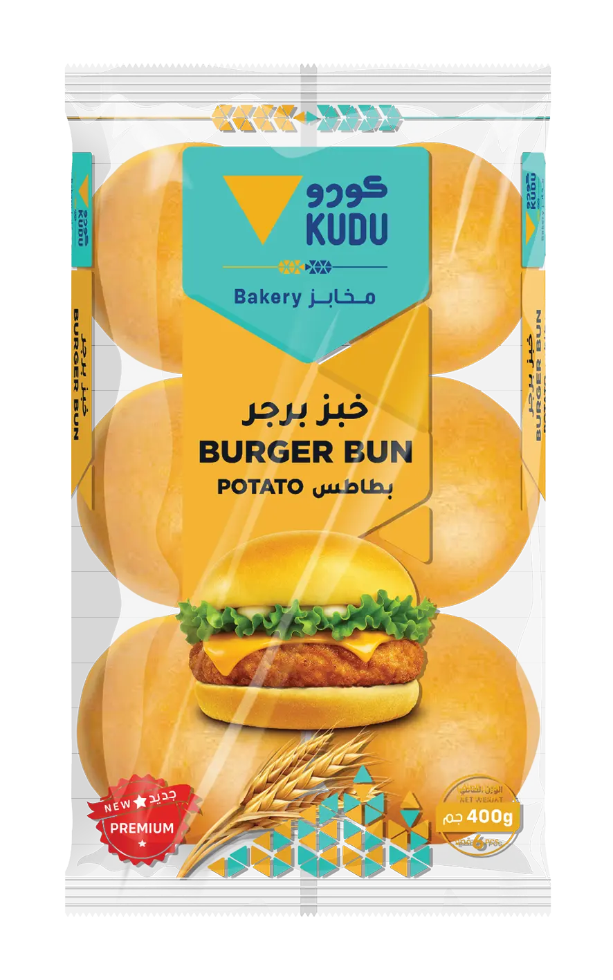 Kudu Potato Burger Bun 6 Pcs 420 gm - view 1