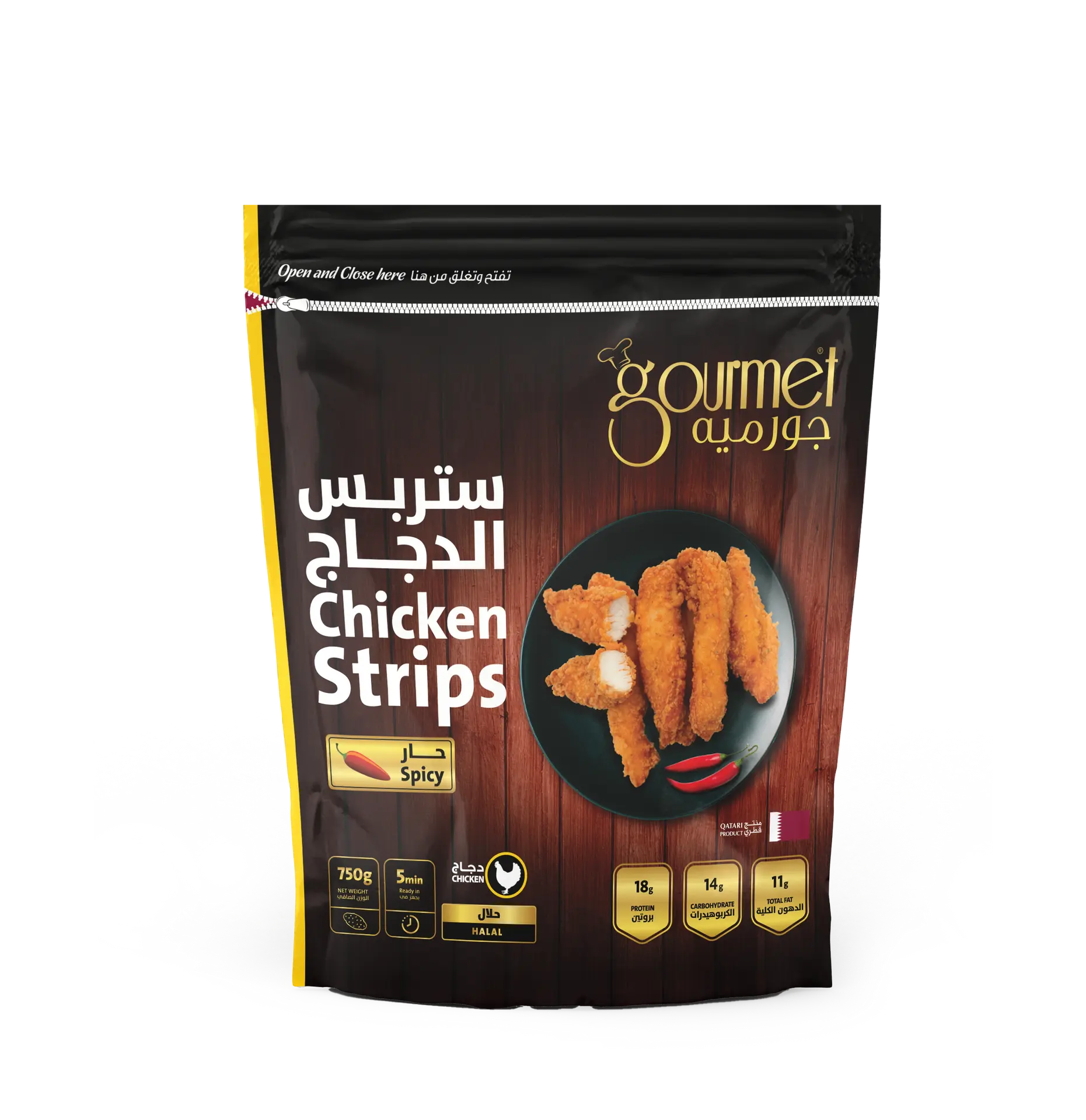 Gourmet Spicy Chicken Strips 750 gm - view 1