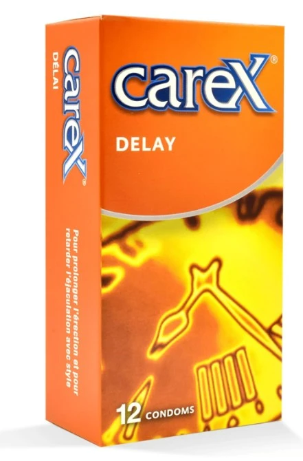 Carex Condoms Delay 12 Pieces