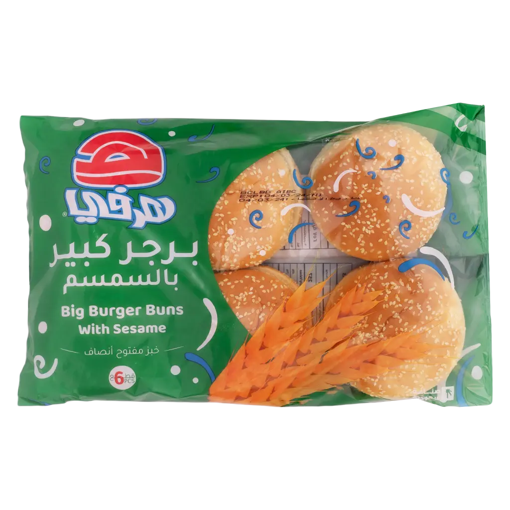 Herfy Large Burger Buns 6 pcs - view 1