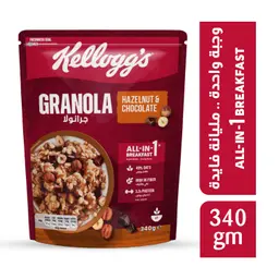 Kelloggs Granola Chocolate & Hazelnuts 340g