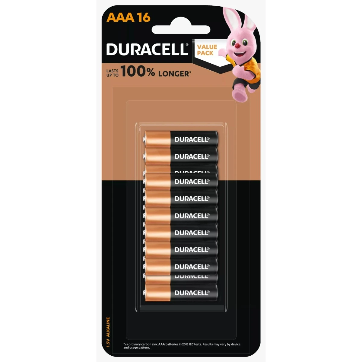 Duracell Batteries AAA 16 Pcs 