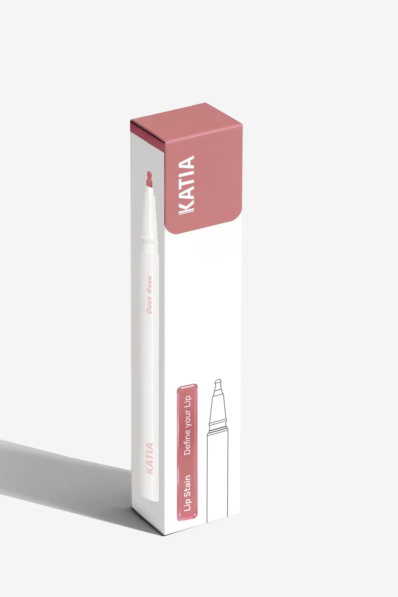 Katia Lip Stain Liner Dust Rose - view 2