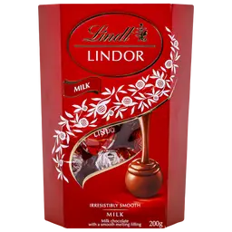 Lindt Lindor Red Balls Milk Chocolate 200 gm