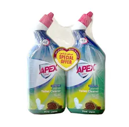 Apex Toilet Cleaner Pine 2 pcs 750 ml