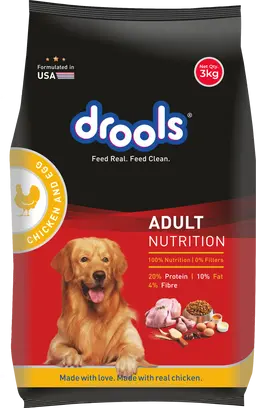 Drools Chicken And Egg Adult Dogs Dry Foodt 3 kg