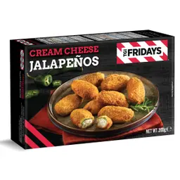 Tgi Fridays Frozen Cream Cheese Jalapenos 200 gm