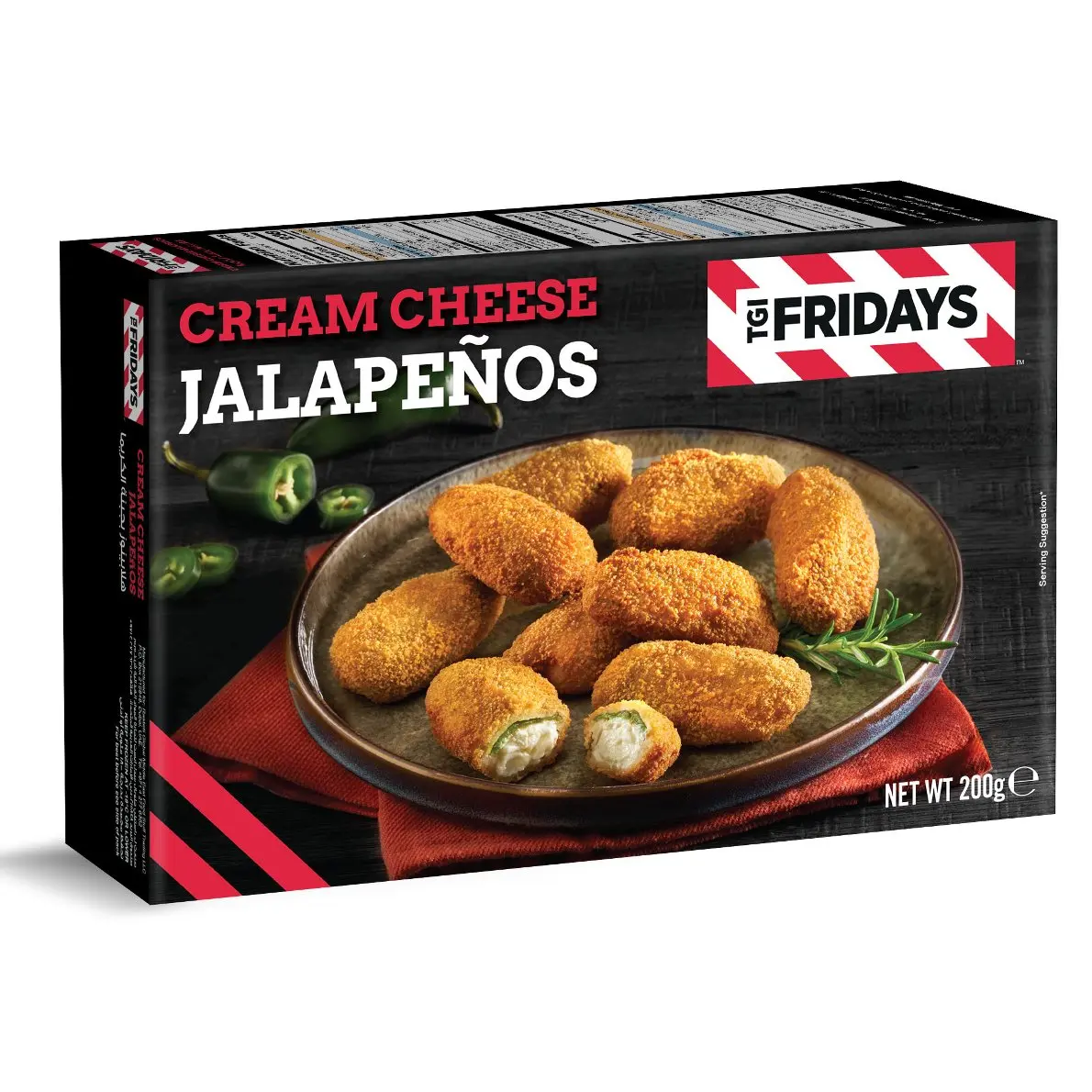 Tgi Fridays Frozen Cream Cheese Jalapenos 200 gm - view 1
