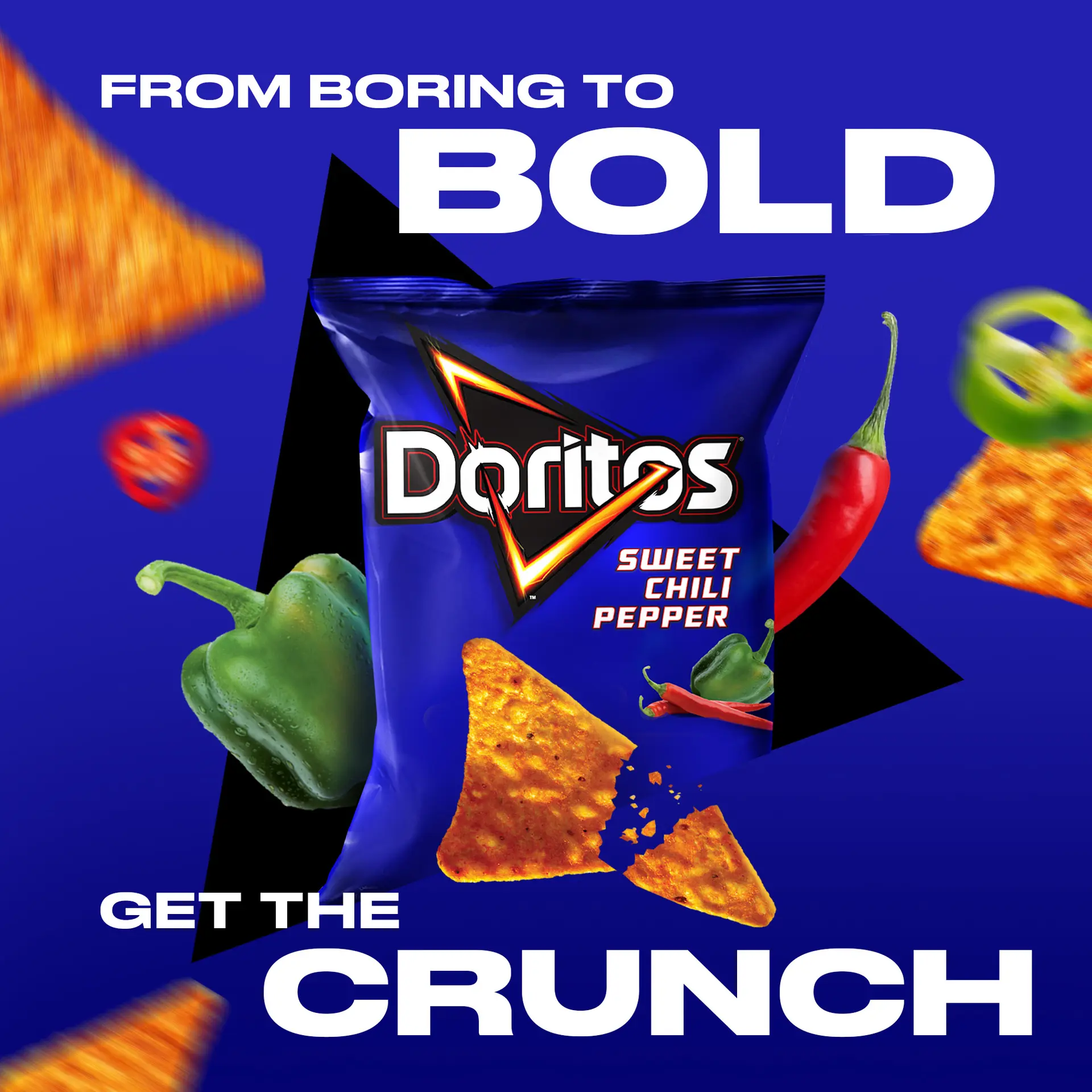Doritos Tortilla Chips Hot & Sweet Flavour 180 gm - view 8