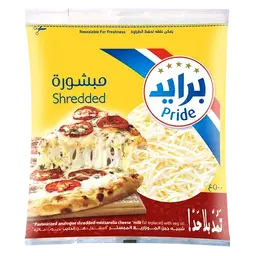 برايد جبنة موزاريلا مبشورة 400 جم