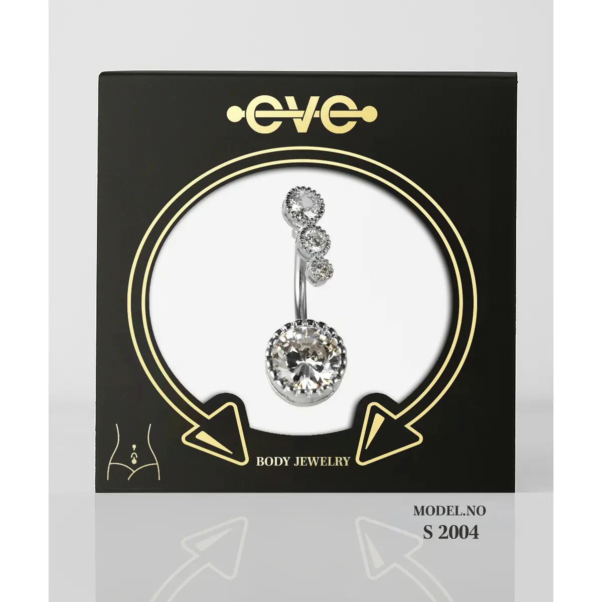 Eve Piercing Silver  S 2004 Belly - view 5