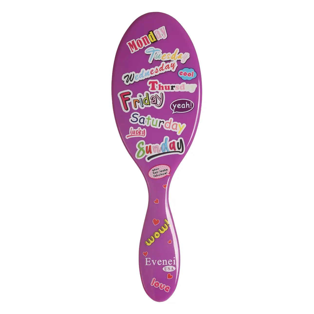 Evenei Detangling Hair Brush Multicolor  8009 - view 1