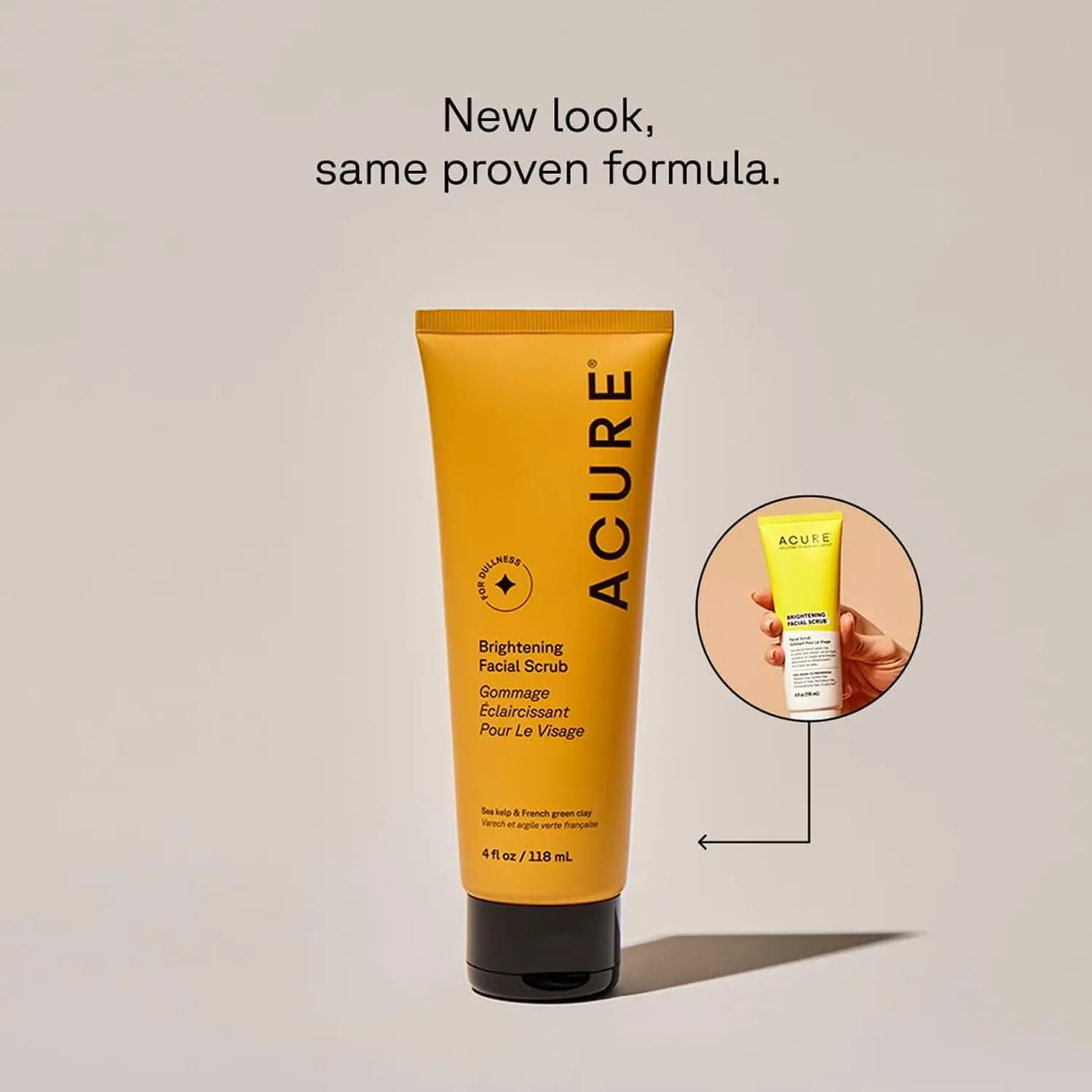 Acure Brightening Cleansing Gel 118 ml - view 3