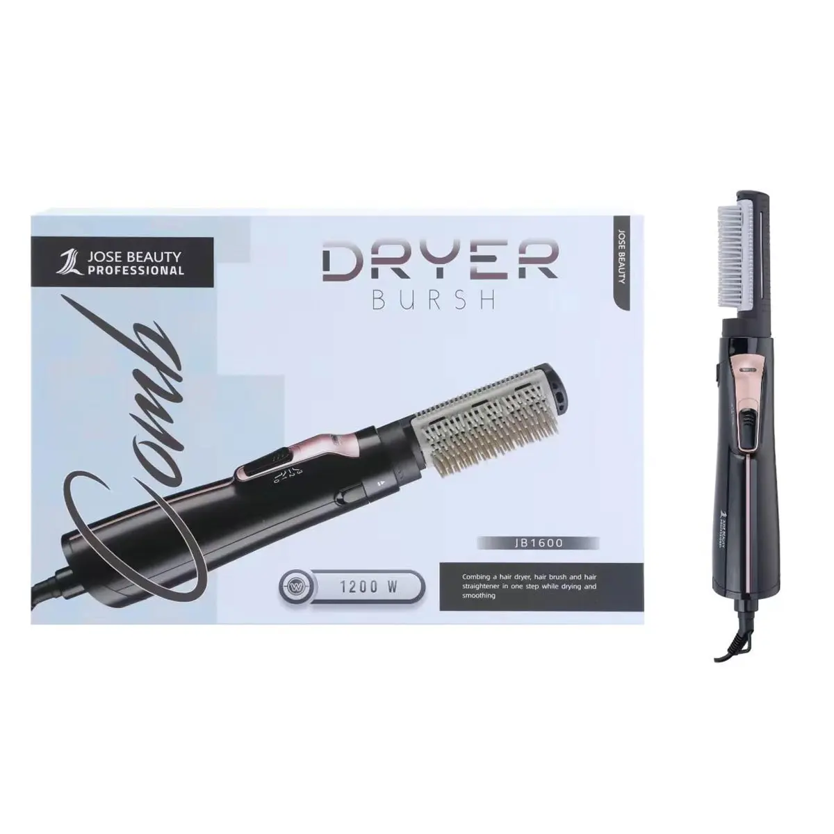 Jose Beauty Dryer  Hair Bursh and Hair Straightener JB1600 - view 3
