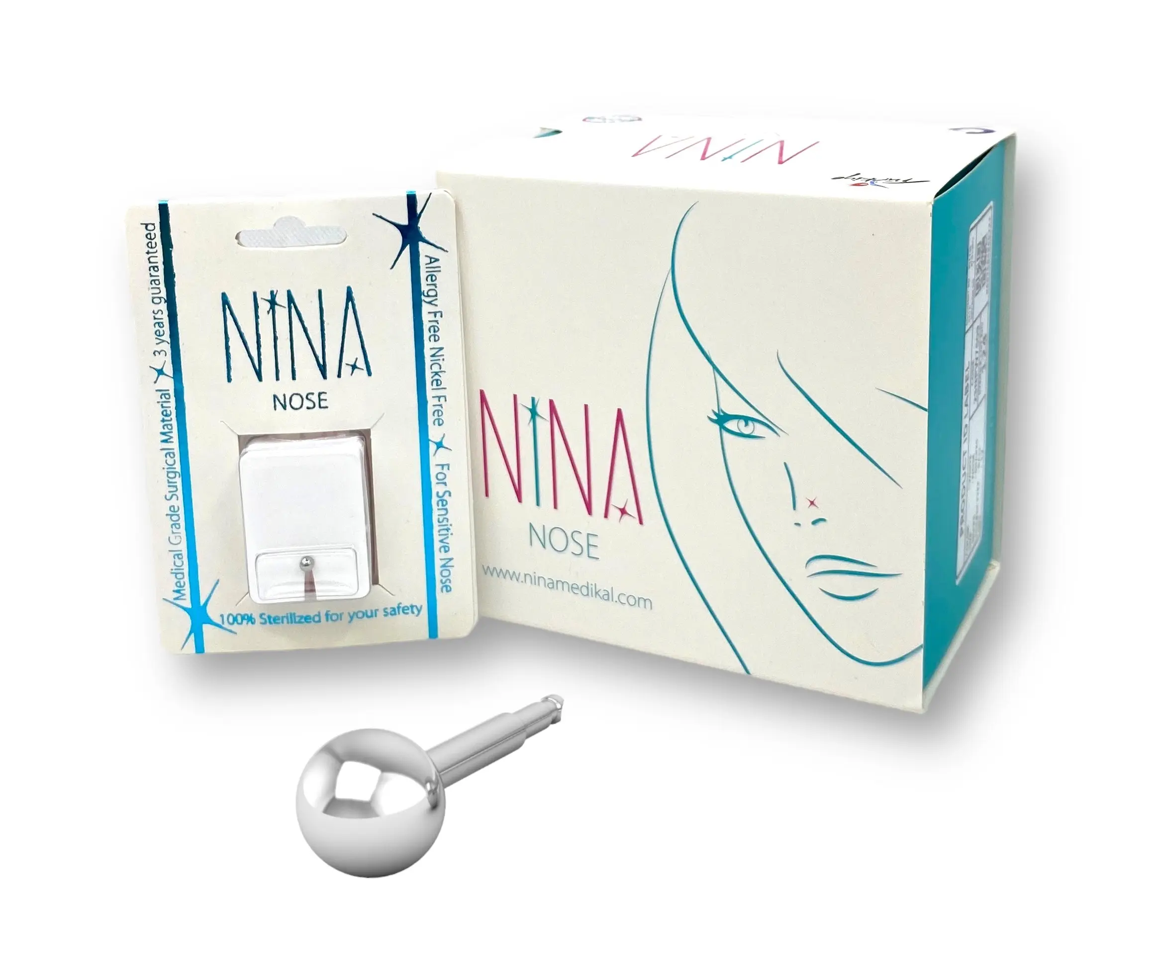 Nina White Nose Shapes Ball - view 3
