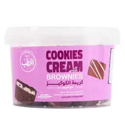 الحطب كريمة الكوكيز مع البرونيز
