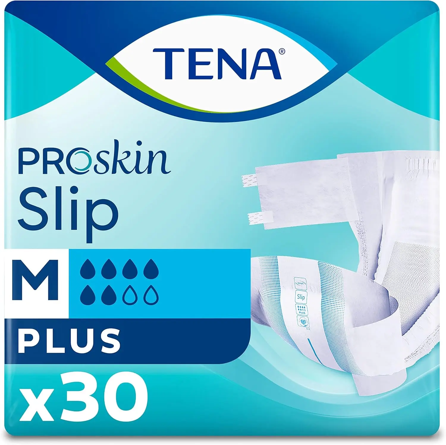 Tena Slip 8 Drop Maxi Premium Size Medium Waist band  Diapers 30 pcs - view 2