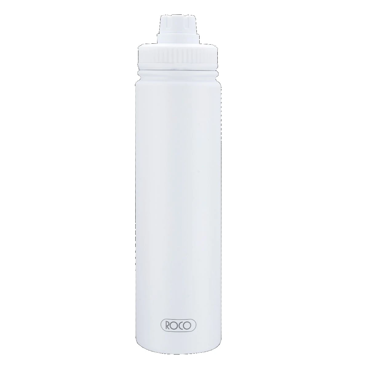Roco Water Bottle Stainless Steel 750 ml White