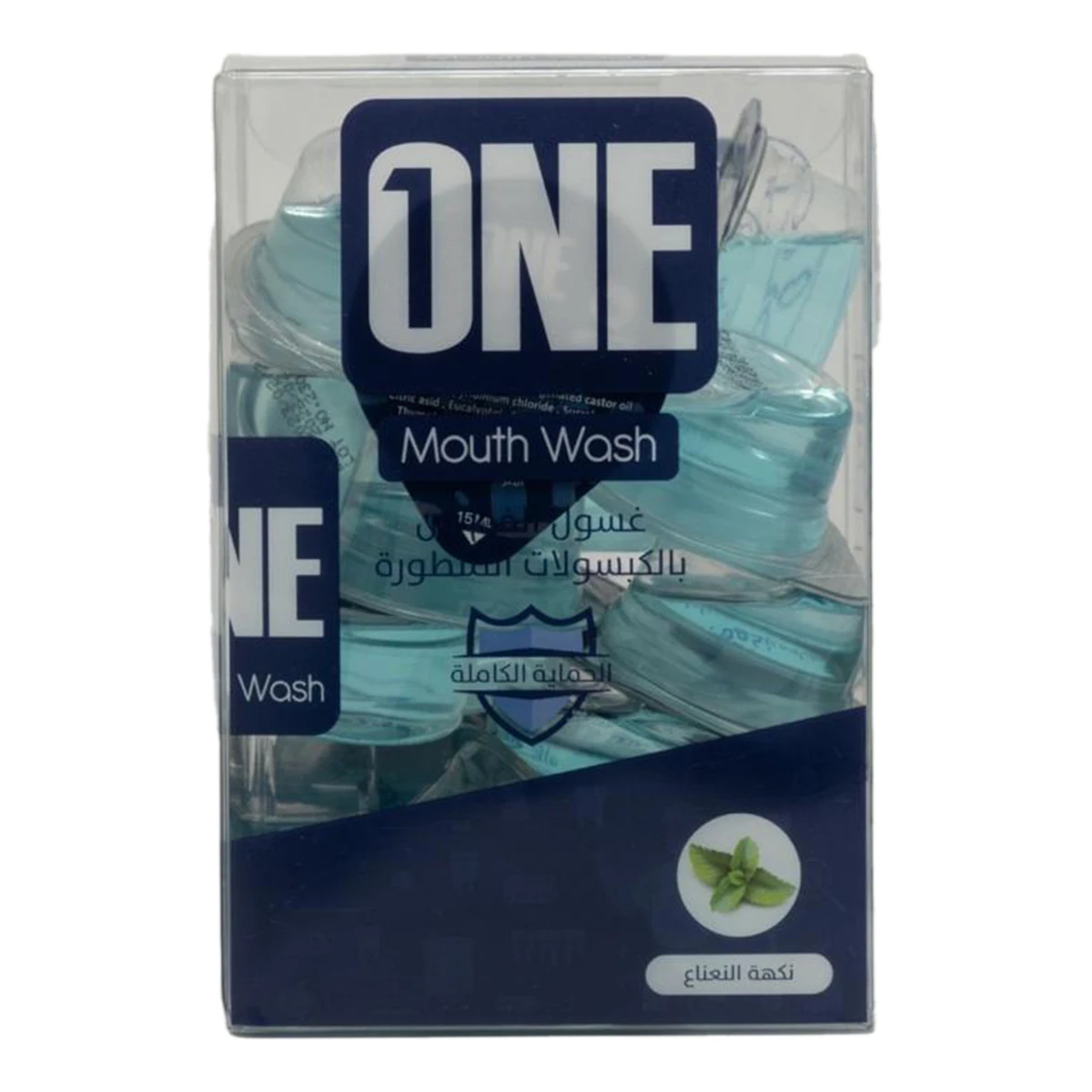 One Advanced Mouth wash Mint Flavor Capsules 20 pcs 15 ml