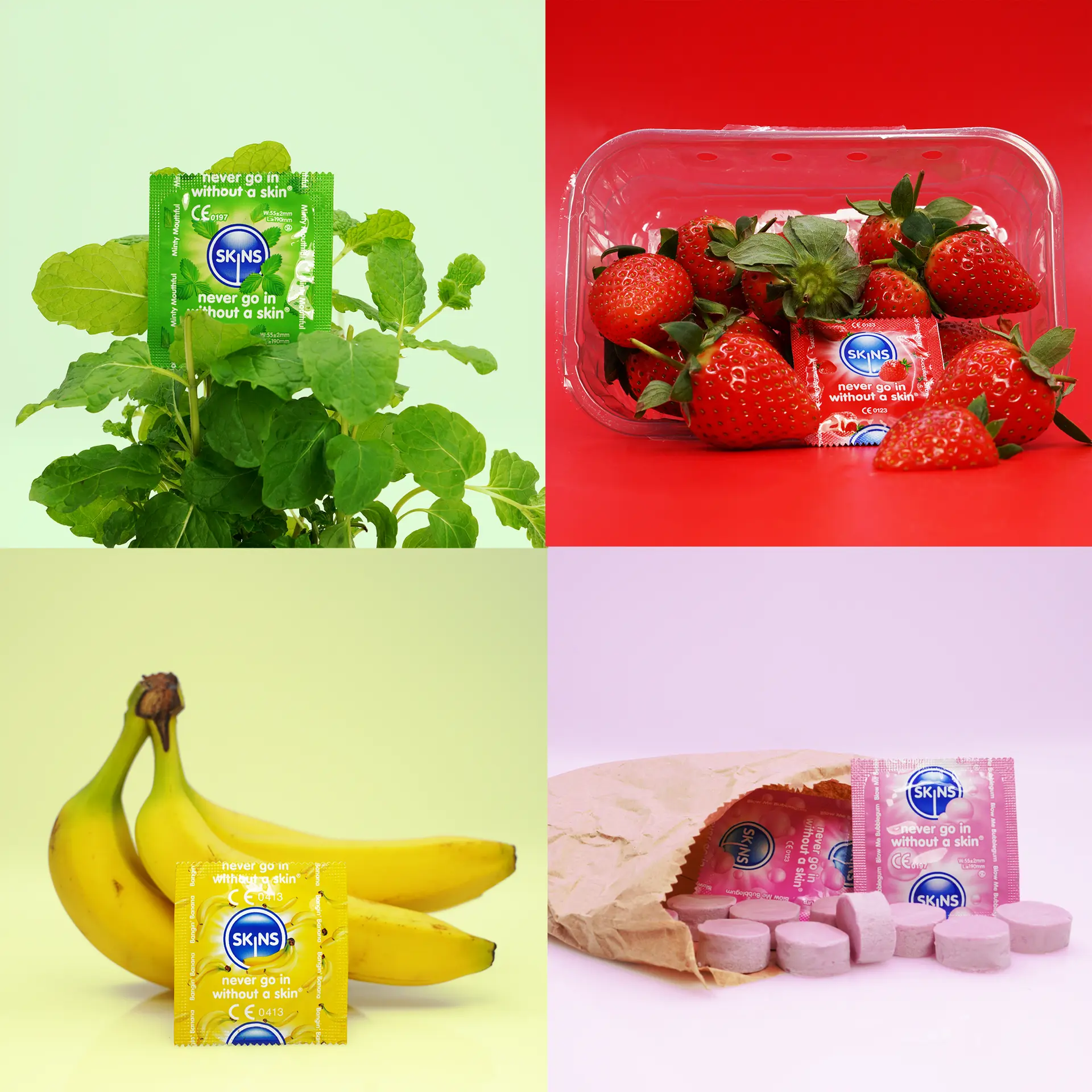 Skins Condom Flavours 4 Pack - view 9