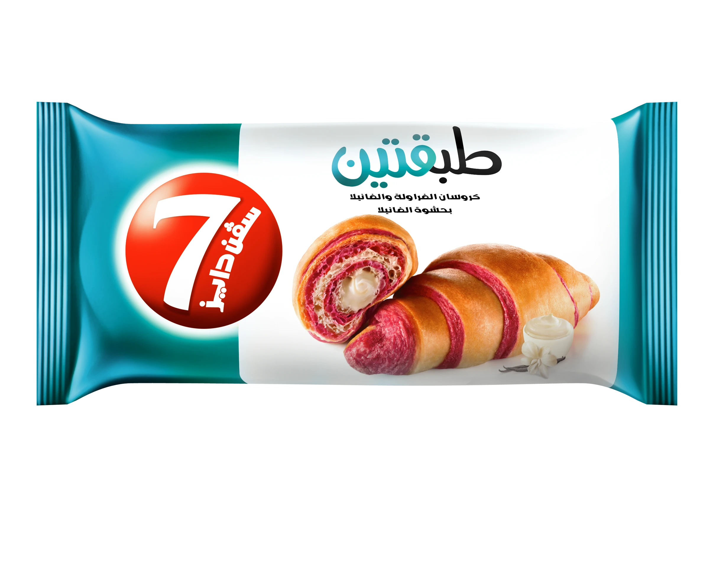 7Days Croissant Double Vanilla & Strawberry 90 Gm