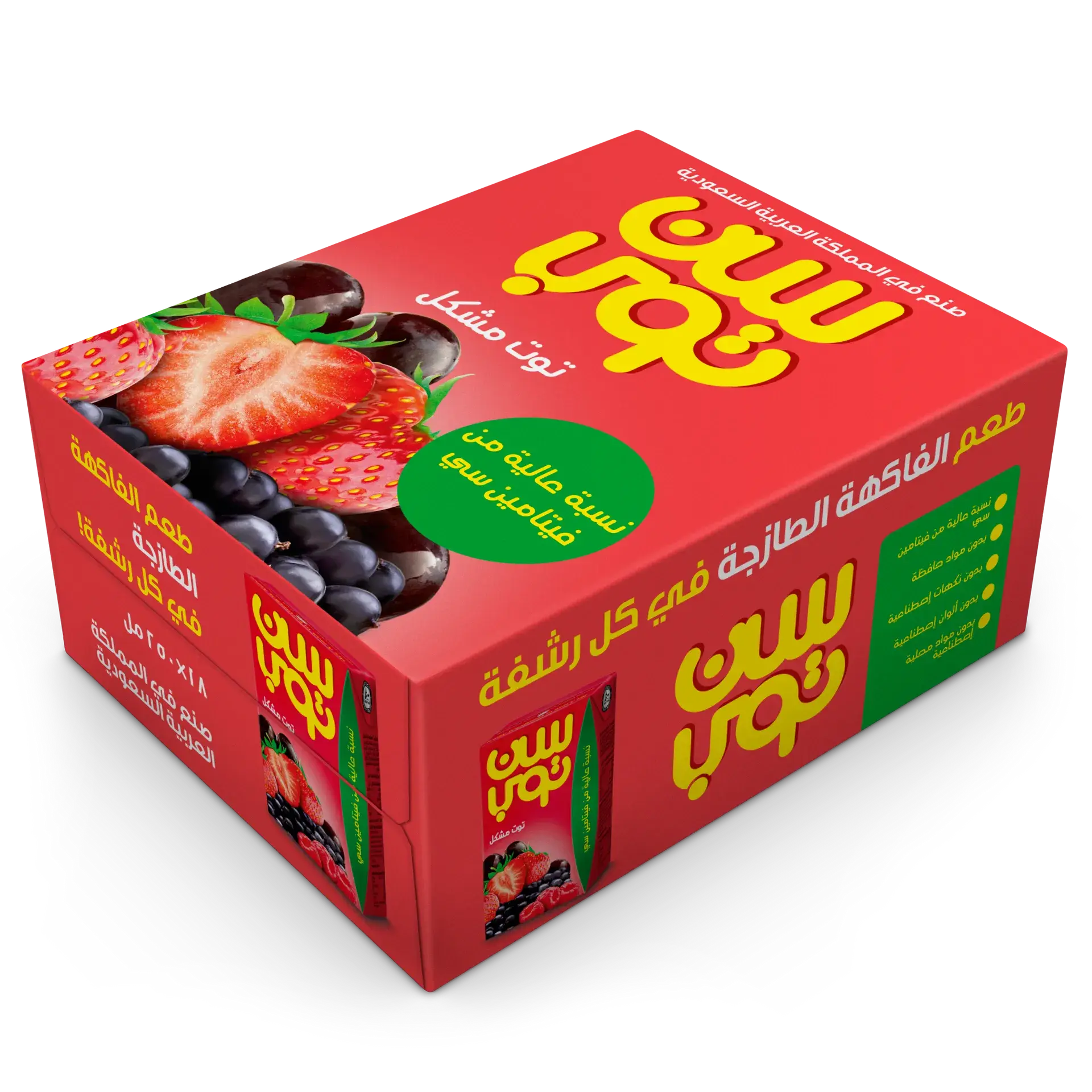 Suntop Juice Berry Mix Fruit Drink 250MlX18 - view 1