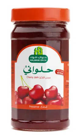 Halwani Cherry Preserve Jam 400 gm