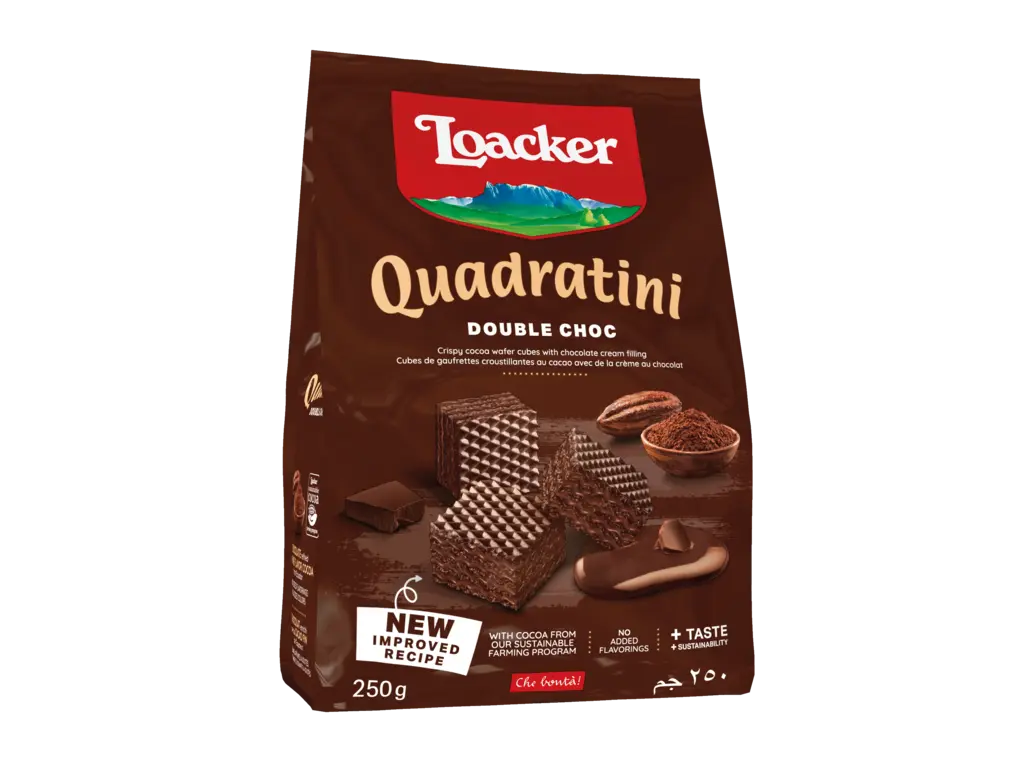 Loacker Wafer With Double Chocolate 250 gm - view 6