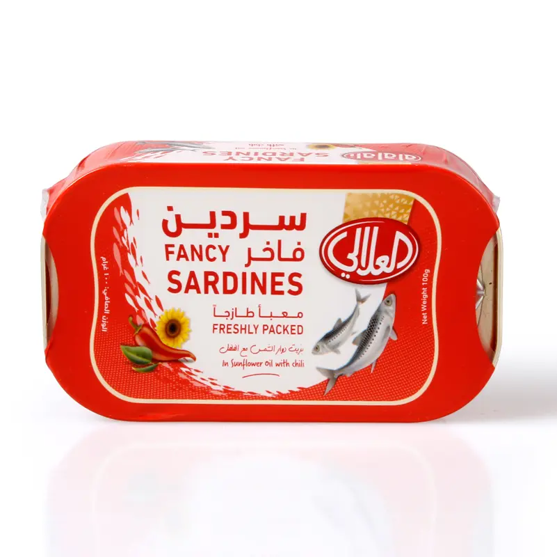 Alalali Sardines In Sunflower Oil With Chilli 100 gm - view 4