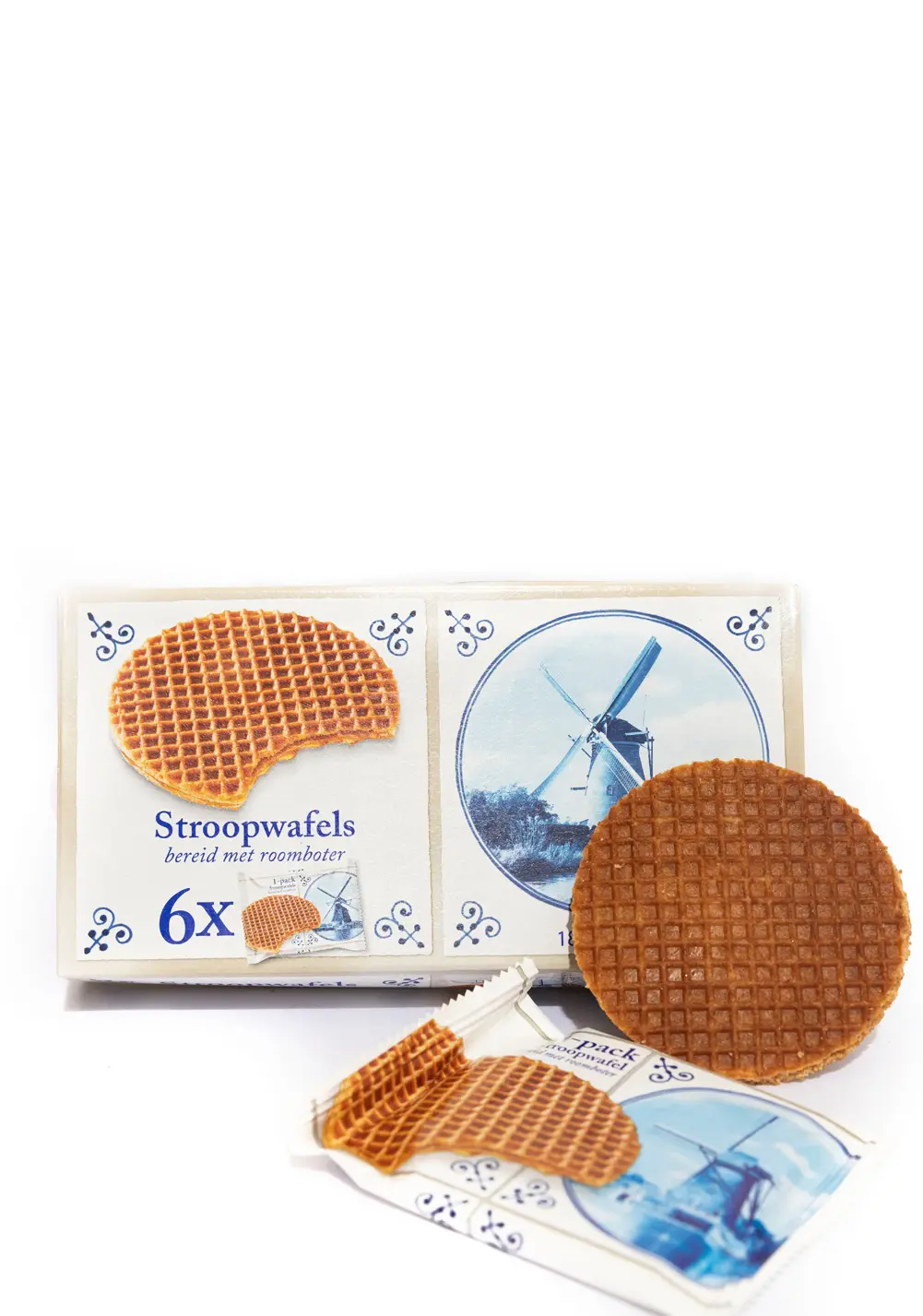 Stroopwafel Biscuits Wafel 6 Pcs 187 gm - view 5