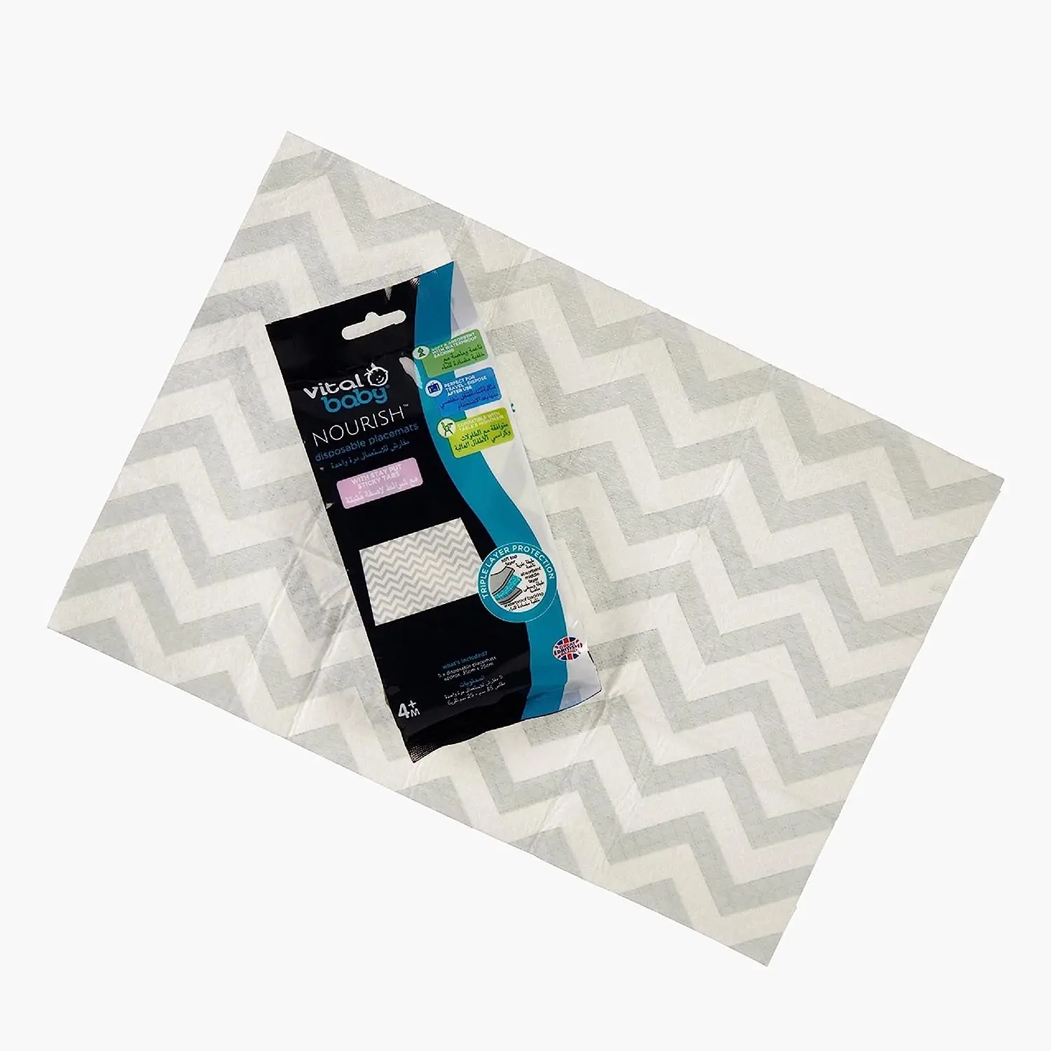 Vital Baby Nourish Disposable Placemats 5 Pcs - view 3