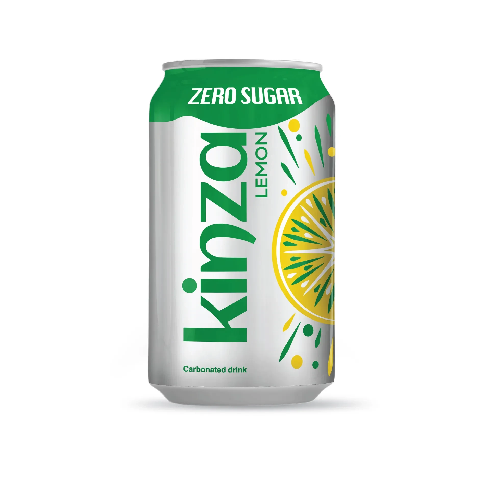 Kinza Lemon Zero Carbonated Drink 360 Ml