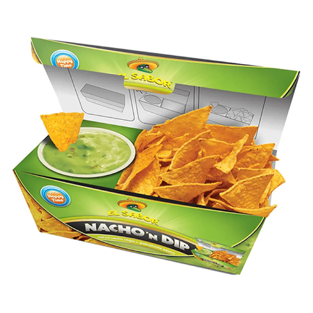 El Sabor Nacho 'N Dip Guacamole Sauce 175 Gm - view 5