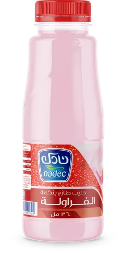 Nadec Flavoured Milk Strawberry 360 Ml