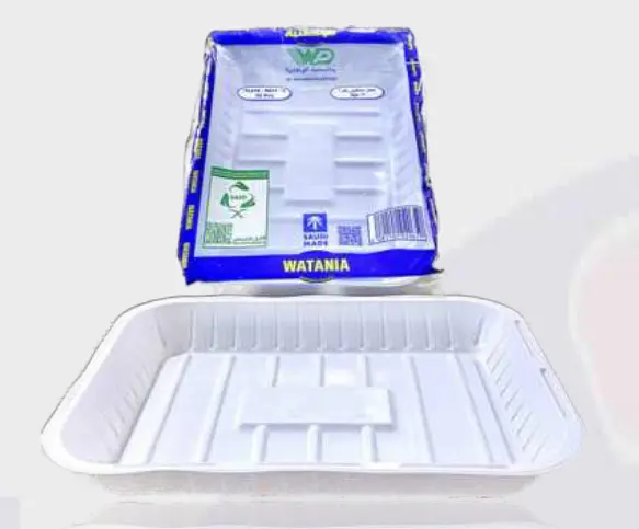 Watania Plate Rectangular 50 Pcs - view 4