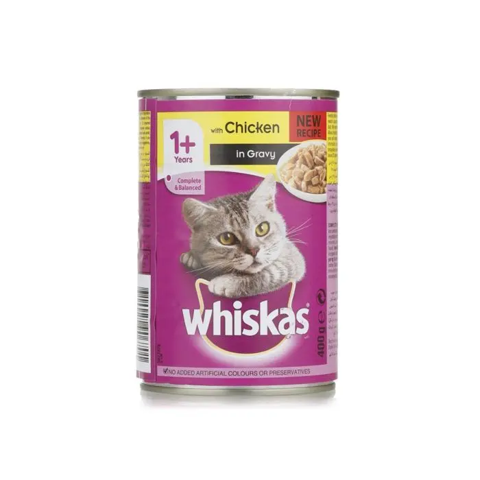 Whiskas Cat Food Minced Chicken +1 Years 400 gm - view 4