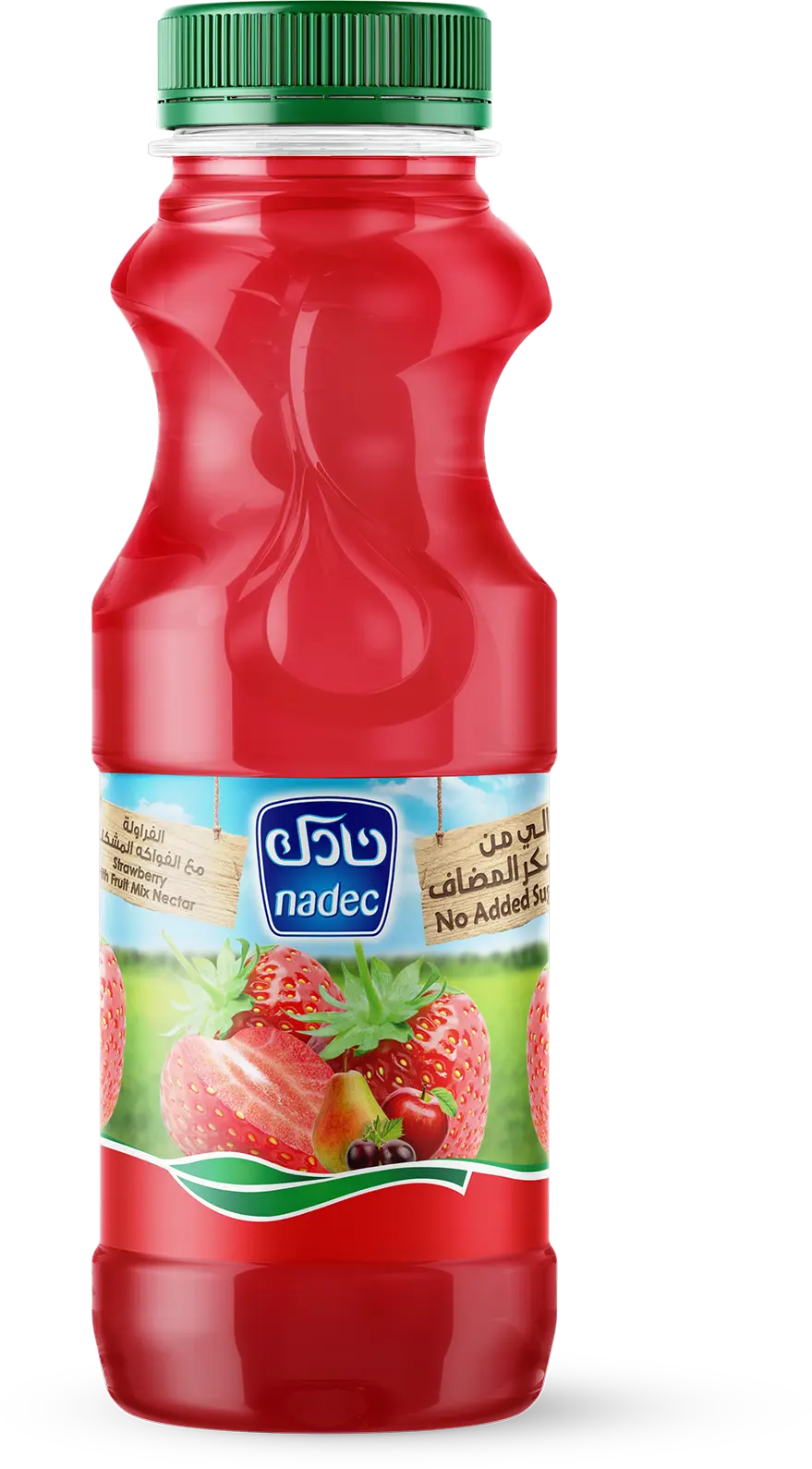 Nadec Strawberry Juice With Fruit Mix Nectar 300 Ml - view 1